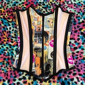 Groovy retro corset